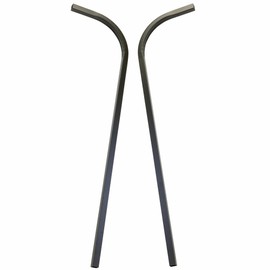 GTW Universal Golf Cart Rear Struts/Roof Supports for Extended Top and Rear Seat | Candy Cane Style | Universal Application