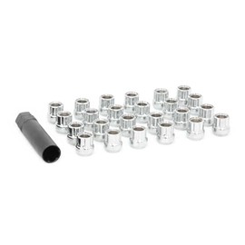 Rough Country Lug Nut Set 1/2X20 Chrome Wheel with Painted (0 x 0. inches /0 x, 0 inches Offset)