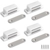 Cabinet Magnetic Catch - 4 Pack Cabinet Door Magnetic Latch