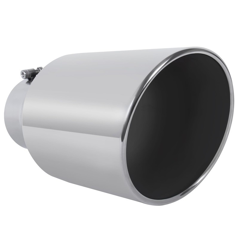 EVERESTWAY Stainless Steel 5 Inch Inlet Diesel Exhaust Tip Tailpipe,