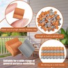jingfei 200Pcs Roof Tiles Set Miniature Tiles Mini Shingles Tile