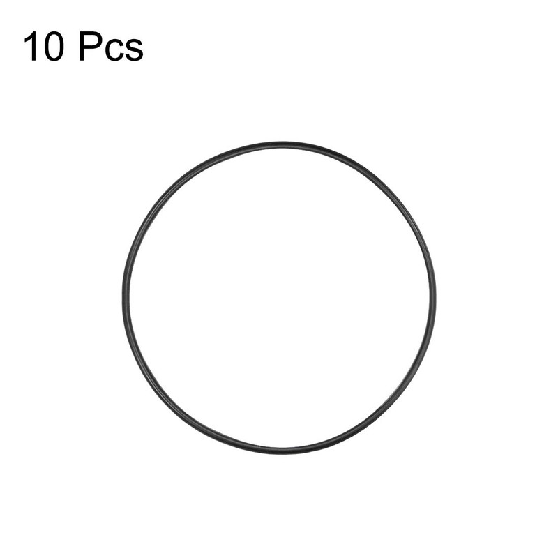sourcing map Nitrile Rubber O-Rings 58mm OD 55mm ID 1.5mm
