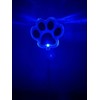 JAYXC HOME Set of 2 Clear Acrylic Dog Paw Solar
