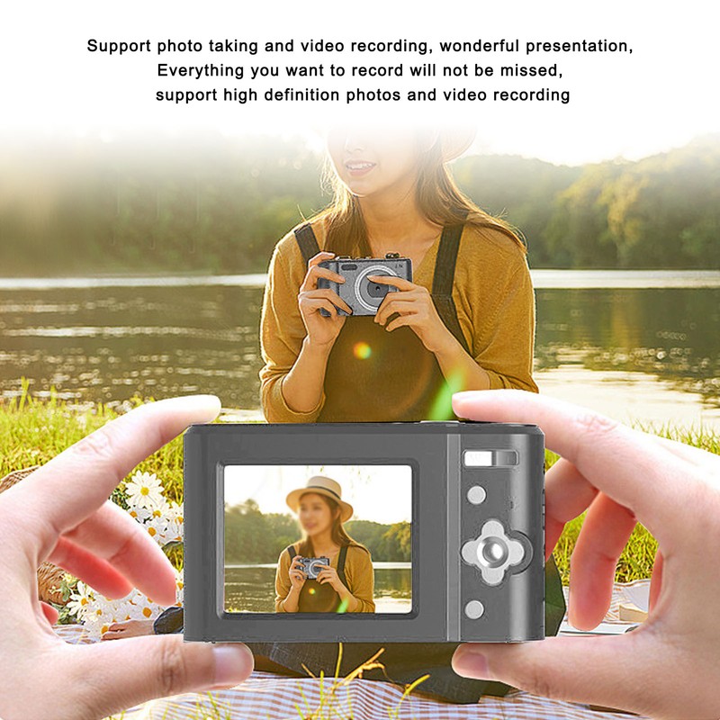 Kids Digital Camera Black 44MP 1080 Video Entry Level CCD