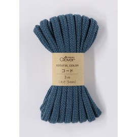 Clover ナチュラルカラー コード 3m巻 ナイトブルー 26-194
