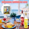 Maxcheck 12 Pcs Plastic Snowcone Syrup Bottles Snow Cone Supplies