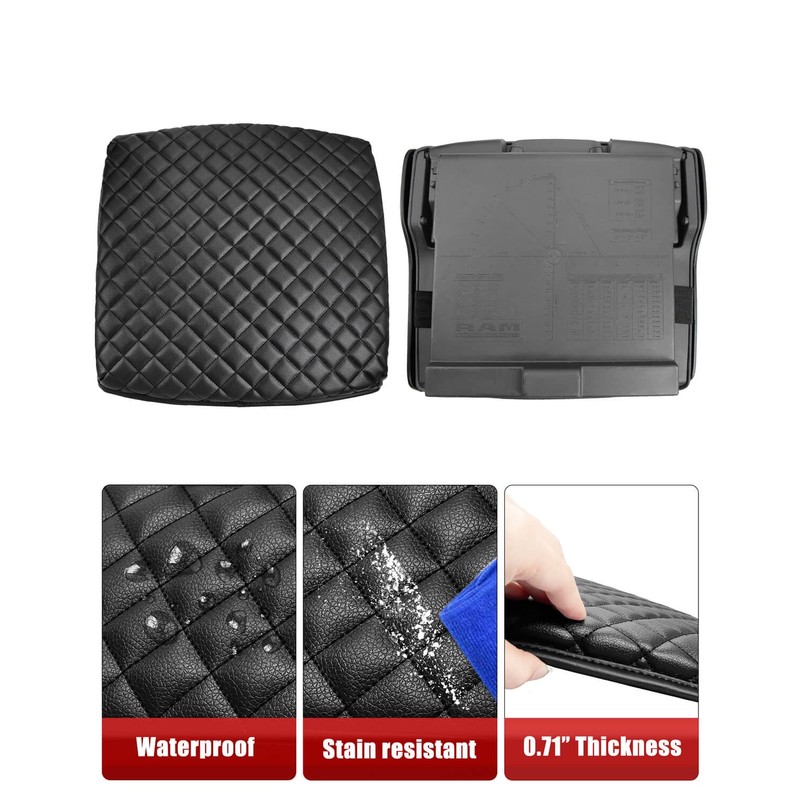 KBH Center Console Armrest Cover for Dodge Ram 1500 2500