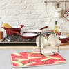 ZzWwR Summer Sweet Watermelon Absorbent Dish Drying Mat Microfiber Kitchen