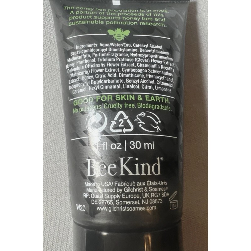 Beekind Lot of 10 BeeKind SHAMPOO Travel Size 1oz Tubes