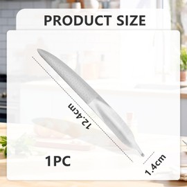 Auiremrti Toenail File for Thick Toenails, 4.9 Inch Double-Sided Stainless Steel Nail File, Professional Toenail Files for Men, Women, Seniors