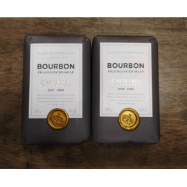 Castelbel Lot of 2 Castelbel Ltd Edition BOURBON Scented Soap For Men - Portugal 10.5oz