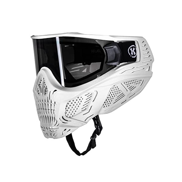 HK Army HSTL Skull Paintball Goggle / Airsoft Mask (White,