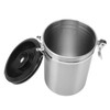 Coffee Bean Storage Stainless Steel Airtight Container Coffee with 30ml