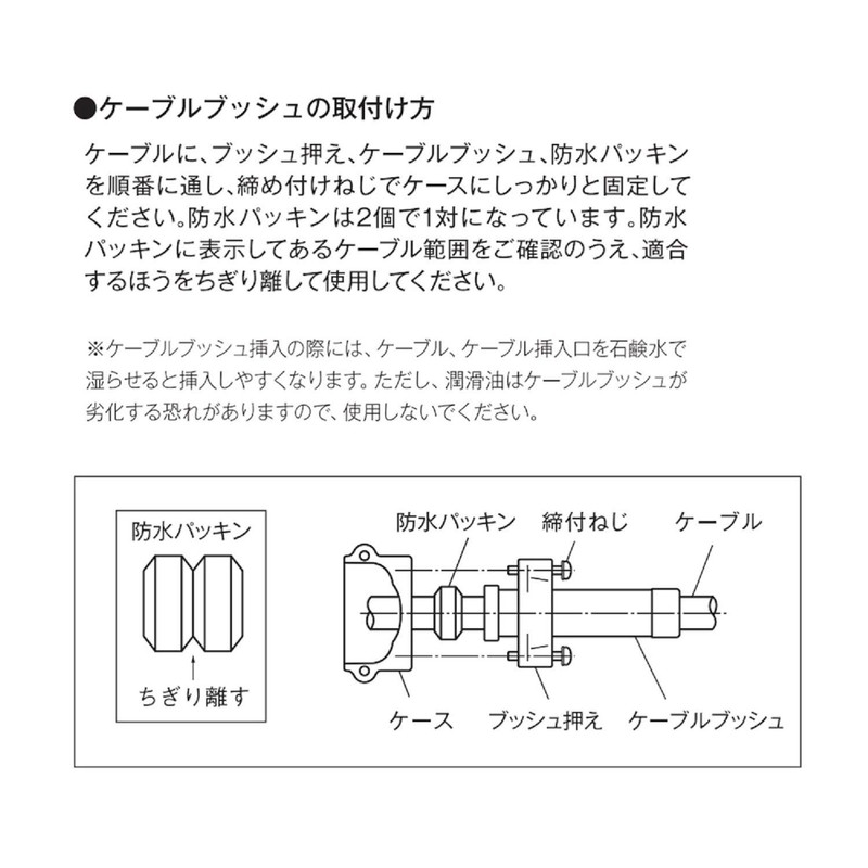Kasuga Electric COBA1 Push Button Closure for Hoist Cable Bush