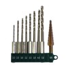 GREATTOOL Stainless Steel Drill & Step Drill 9 PCS GTCS-9
