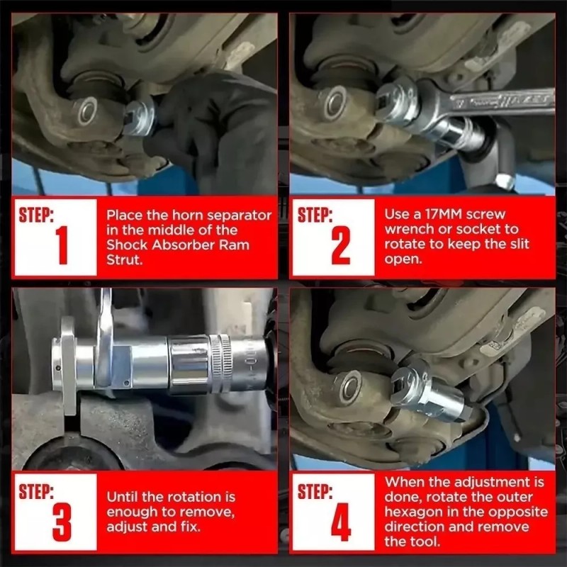 Generic Hydraulic Amortiguator Tool Of Three Piece