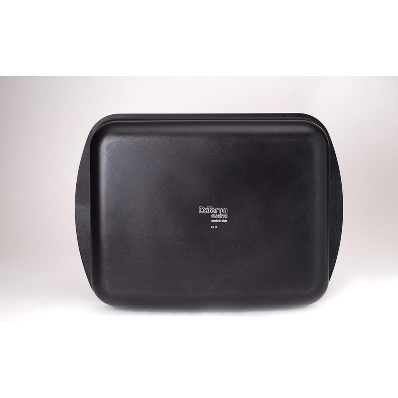 DaTerra Cucina Nonstick Roasting & Lasagna Pan – 16"x12"x3", Ceramic-Coated,