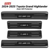 Hellet 4PCS Car Door Sill Protector for Toyota 2024 2025