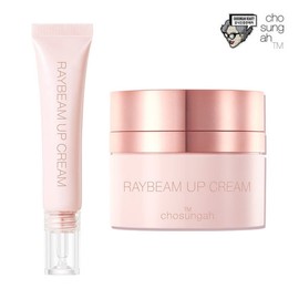광채톤업크림조성아 레이빔업 피치 본품1+미니1+립1(랜덤) Glow Tone-Up Cream Jo Sung Ah Ray Beam Up Peach Full Size 1 + Mini 1 + Lip 1 (Random)