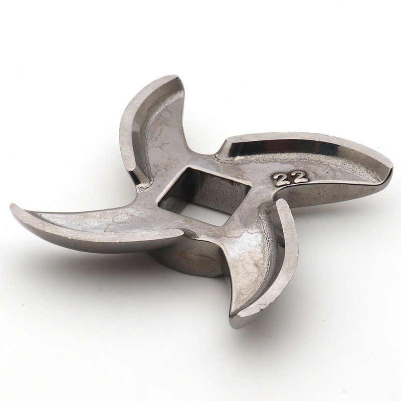 VTurboWay 22# Meat Grinder Blade Stainless Steel Knife Cutter Replacement