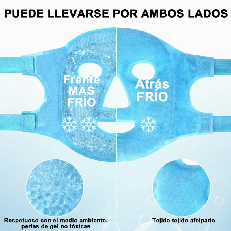 Mascarilla Facial Máscara Dormir Frio/caliente