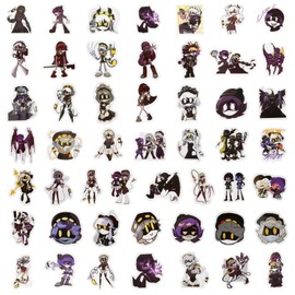 Pack of 100 Murder Drone Stickers, Anime Murder Stickers, Waterproof, Children's Sticker Set, Party Bags, Children's Birthday Party Favours for Skateboards, Bottles, Tablets, School Bags, Door