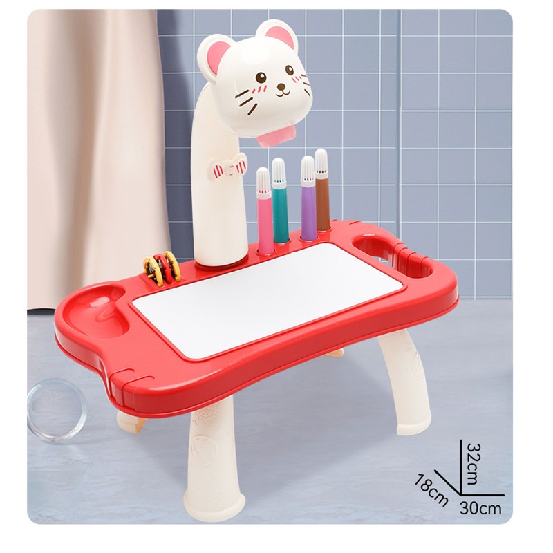 Kids Projection Drawing Sketcher Multifunctional Safe Intelligent Drawing Projector Machine