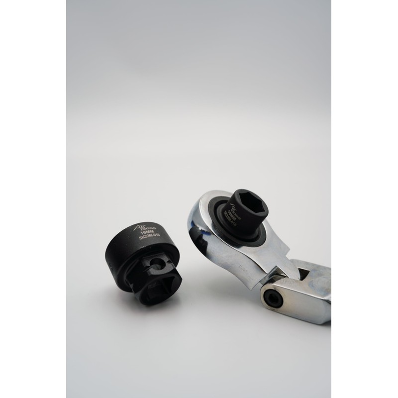 Airboss SK-0015-S Low Profile Nano Impact Sockets Set 3/8" Drive