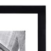 Malden 11x14 Floating Glass Picture Frame, Made to Display 8x10