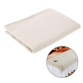 8 Color Bed Sheet - Beauty Salon Massage SPA Couch Cover Soft Cotton Bed Cover With Face Breath Hole (Khaki)