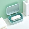 Double-Layer Soap Dish with Drainage System Mint 6ea
