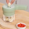 Handheld Electric Vegetable Cutter Versatile Portable Cordless Electric Food Processor