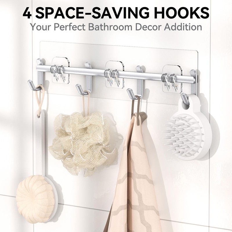 YASONIC Shower Caddy, 6 Pack Large Capacity Bath Organizer with