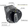 Auto Headlight Switch, Built-in Headlamp Light Sensor Switch for Volkswagen