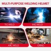 TRQWH True Color Welding Helmet & Waterproof Gear Bag, Shade