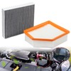 Engine Air Filter & Cabin Air Filter Combo Set Compatible
