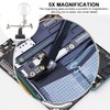 NOELAMOUR Stand Magnifying Glass Magnifying Glass Magnifier Tabletop Magnifier with