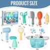 Kids Salon Hair Play Set - 11pcs Pretend Play Styling