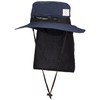 Maruwa Boeki 4008798-03 Gardening Hat, Safari, Solid, Navy, 22.4 inches