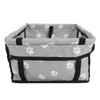 Bear Paw Pattern Pet Carrier Cage Washable Pet Car Travel