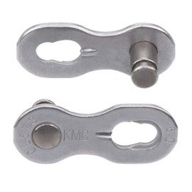 KMC Unisex's 7/8 Speed MissingLink Joining Link, Dark Silver, 7.3mm (2 Pairs)