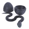 WUQIREN 3D Printed Snake Egg with Snake Inside,3D Printed Animals,Like