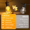 TBOSW Outdoor String Lights Patio LED Light Outside - 30M