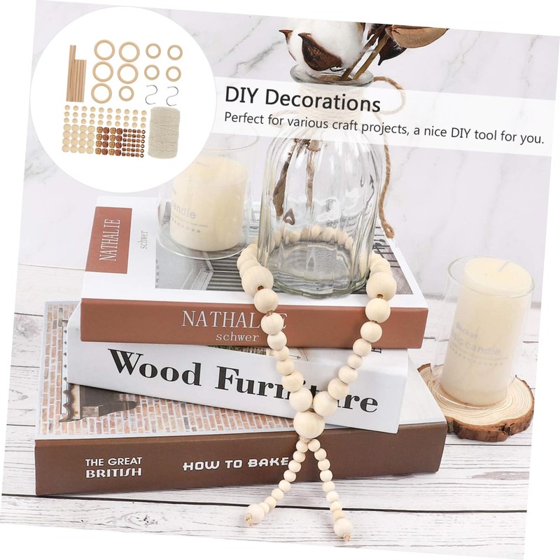 COHEALI 1set Macrame Wall Hanging Kit String Craft Supplies for