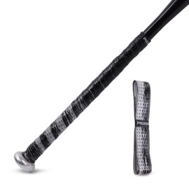 PIKASEN Baseball Bat Grip Tapes (Color Splash Gray 1 Pack)