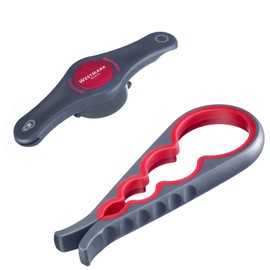Westmark Moby Dick/Propeller 105122E6 Multi-Purpose Lid Opener + 1 Multi-Opener High-Quality Plastic/Steel Set of 2