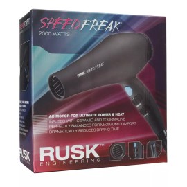 RUSK IREHF6688 Speed Freak 2000 Watts Professional Hair Dryer new