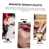 WOONEKY Metal Magnet Makeup Palette 56pcs Eyeshadow with Stickers Perfect