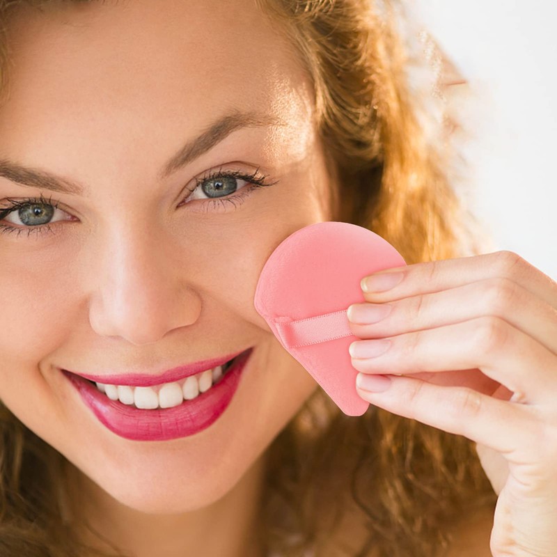 Triangle Powder Puffs,4 Pcs Makeup Puff Sponge Wet and Dry