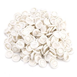 Latex Finger Cots, 300pcs Latex Finger Cots Anti-Static Rubber Fingertips Protective Support Tattoo Manicure Finger Sleeves for Nail Art, Electronic Repair, Painting, Jewelry